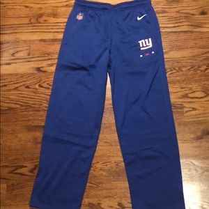 Boys Large NY Giants Sweatpants
